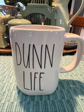 Rae Dunn DUNN LIFE mug